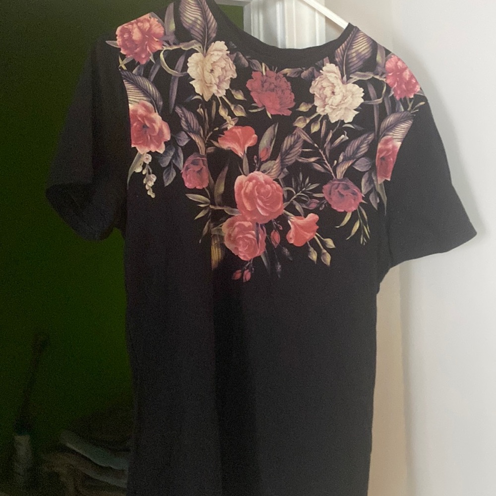 Mens M Zara floral T shirt